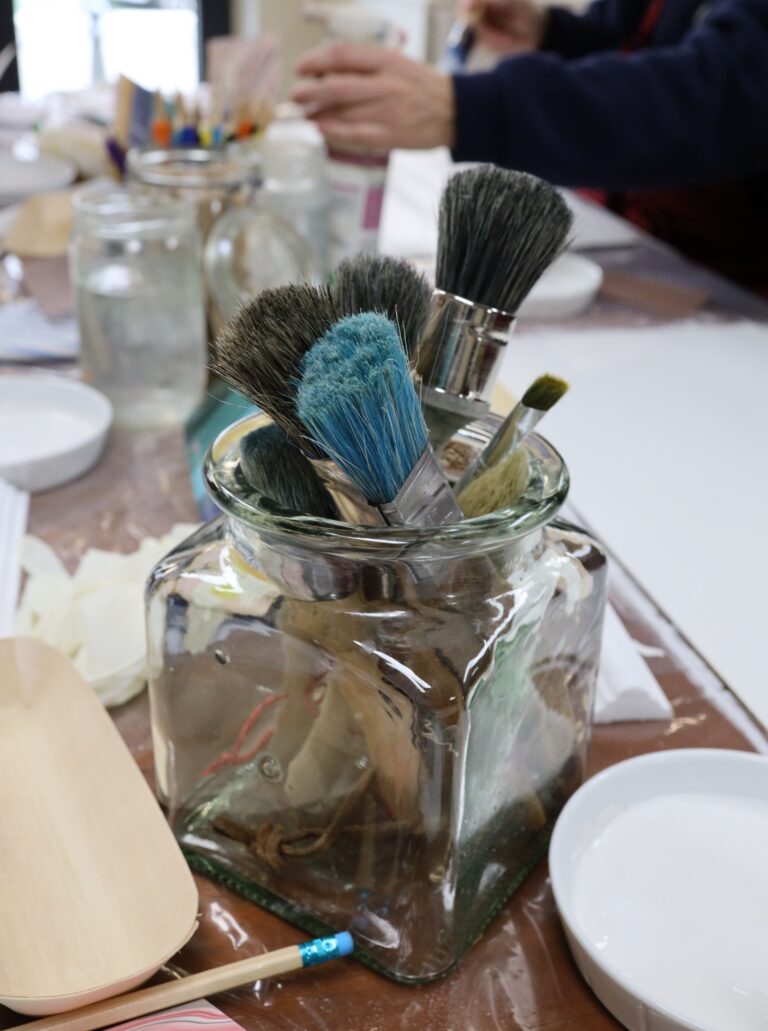 Céline à l'atelier